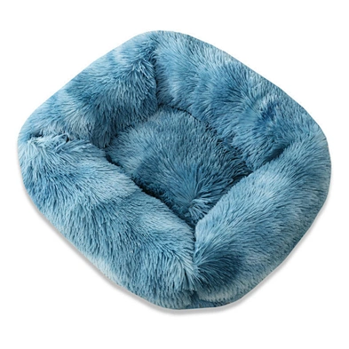 Hot sale square cat dog kennel autumn&winter soft plush pet bed sofa