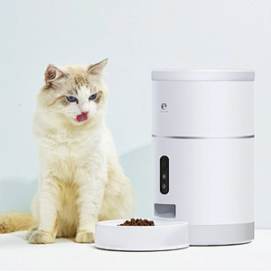 Automatic Pet Feeder Food Dispenser Automatic Wifi Camera Smart Dog Feeder For Cat