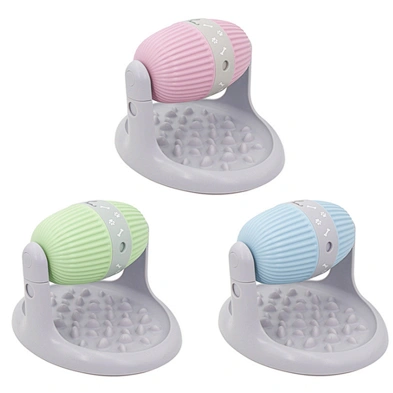 Pet Cat Dog Treat Dispenser Slow Feeder Roller Interactive Dog Treat Toy