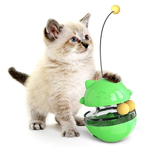 Hot selling cat toy animal pattern interactive cat food toy