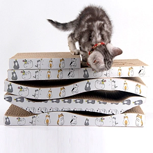 Wholesale cat scratcher 2020 New corrugated cardboard cat scratcher