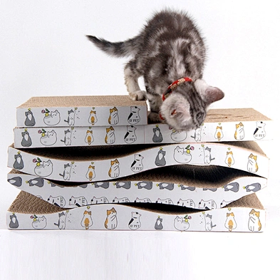 Wholesale cat scratcher 2020 New corrugated cardboard cat scratcher
