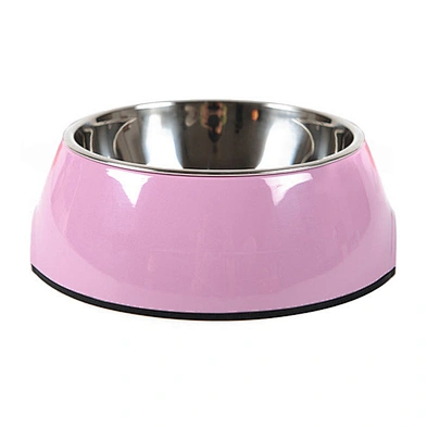 Hot sale stainless steel cat food bowl colorful dog bowl pet bowl for eating and drinking