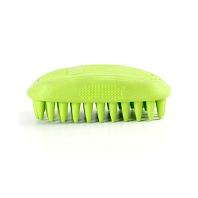 Pet Dog Grooming Brush Wholesale Rubber Hair Cleaning Dog Bath Massage Brush