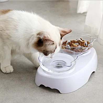 2021 Hot design eco-friendly material bowl cat water food cat pet bowls feeders