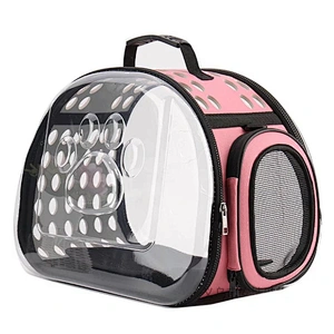 Hot selling portable breathable accommodating pet travel carrier pet bag