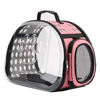 Hot selling portable breathable accommodating pet travel carrier pet bag