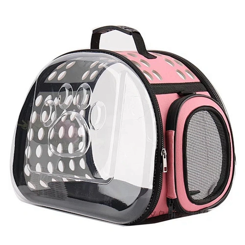 Hot selling portable breathable accommodating pet travel carrier pet bag