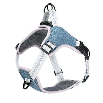 Wholesale reflective strip dog harness dog ropes big dog vest for outdoor
