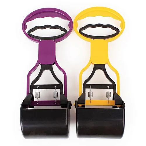 Portable Dog Poop Scooper Long Handle Non-Breakable Travel Plastic Dog Poop Scoop