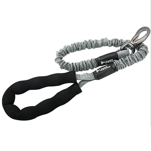 Wholesale nylon dog bungee leash carabiner luxury large dog rope leash
