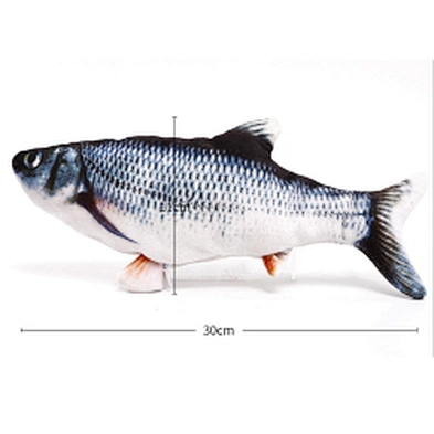 Electric Moving Fish Cat Toy 2021 New Interactive Cute Electronic Cat Toy