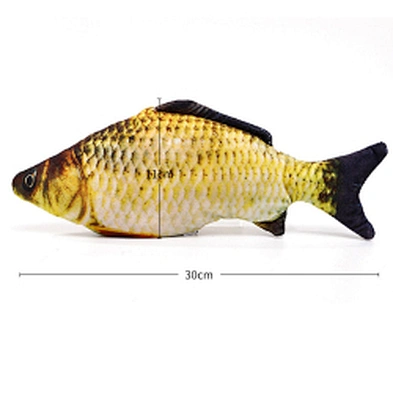 Electric Moving Fish Cat Toy 2021 New Interactive Cute Electronic Cat Toy