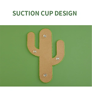 Sisal Cat Scratch Post Durable Floor And Wall Mounted Cactus Cat Scratching Pad