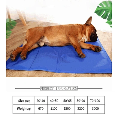 Summer Gel Cooling Dog Mat Pet Pad 2021 Waterproof Washable Dog Cool Mat