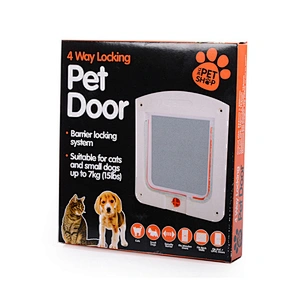 Cheap price smart cat flap automatic lockable adjustable pet door
