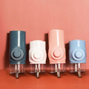 Hot sale household pet cage hanging water Bottle Eco-Friendly Pipe Fountains Water Feeder