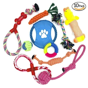 Wholesale Dog Toy Rope Kit Interactive Dog Toy 10 Packs Dog Rope Toy