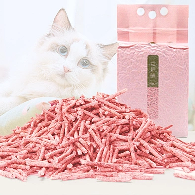Degradable tofu cat litter activated carbon best clean cat litter