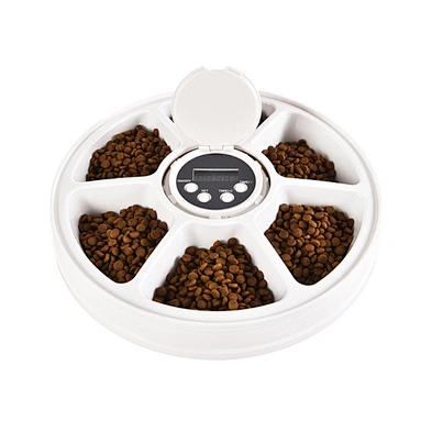 Amazon hot sale pet dry wet food dispenser smart automatic pet food feeder for dog cat