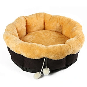 New Thicken Winter Warm Round Pet Bed For Dog And Cat