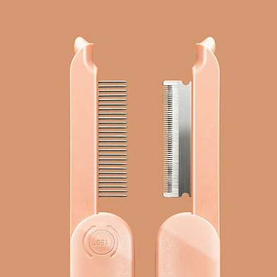 Pet Cat Dog Mini Portable Massage Comb Folding Pet Comb Brush Dog Dematting Comb
