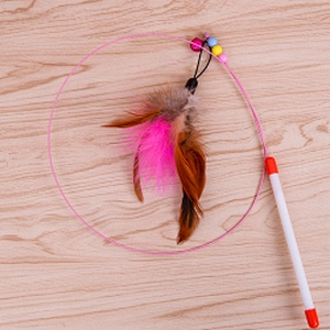wholesale sell cat toys interactive training cat toys feather toys