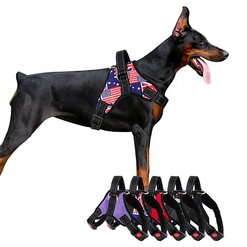 Nylon Dog Harness Vest with Handle