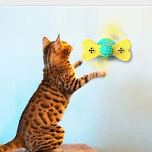 Amazon hot selling Scratch interactive toy catnip cat toy