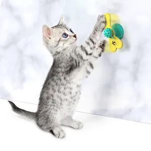 Amazon hot selling Scratch interactive toy catnip cat toy