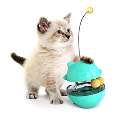 Hot selling cat toy animal pattern interactive cat food toy