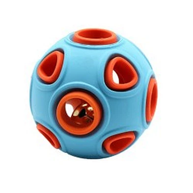 New Design Dog Training Toy Ball Treat Dog Glow In The Dark Dog Rubber Glowing Ball