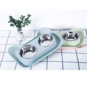 colorful Copper dog bowl cat stainless Steel cat dog pet bowl