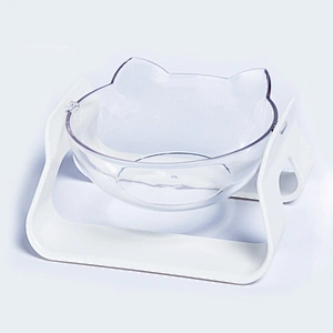 Wholesale 15 degree cat food bowl adjustable degree pet bowl single bowl for small animal