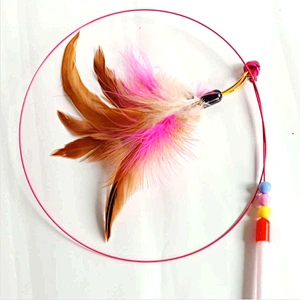wholesale sell cat toys interactive training cat toys feather toys