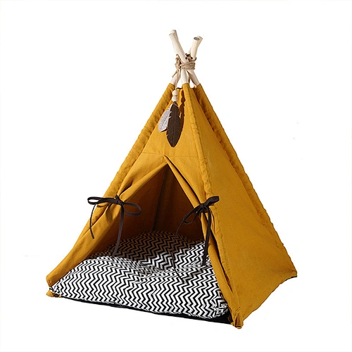 wholesale High Quality pet Teepee detachable and washable Pets Cat Dog Teepee Tent