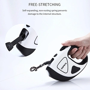 Led Retractable Dog Leash With Light