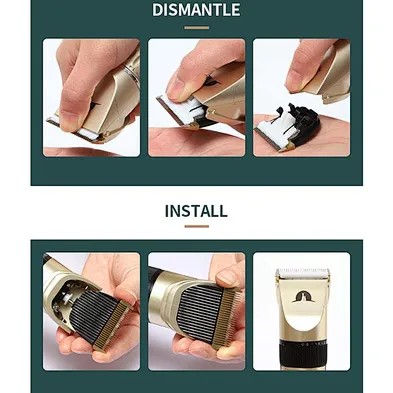 Pet Dog Hair Trimmer Kit Rechargeable Professional Electric Dog Hair Cutting Machine