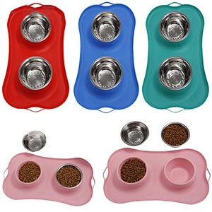Fashion Hot sale Dog stainless steel bowl for cat dog pet copper stainless bowl