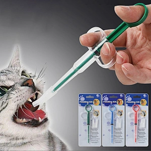 Safe Dog Medicine Feeder Home Plastic Universal Pet Medicine Feeder