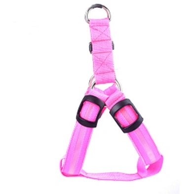 USB Charge Light Up LED Dog Chest Harness For Wholesale