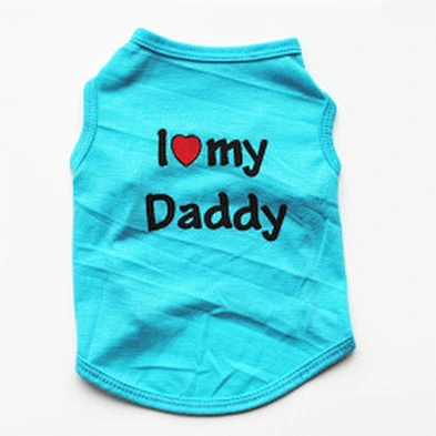Summer Cool Puppy Dog Shirt Custom Logo Cheap Cute Pet Small Dog Summer Clothes
