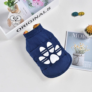 Polyester Print Dog Jacket Coat Reversible Luxury Fashion Designer Warm Dog Winter Clothes
