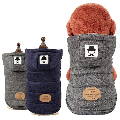 Wholesale winter dog clothes cheap fashion design warm winter clothes for dogs