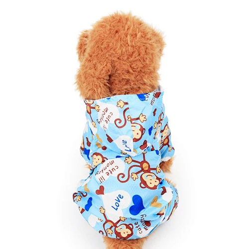 2020 Wholesale Dog Clothes Waterproof Summer Pet Dog Rain Coat