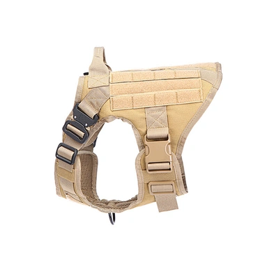 Custom Tactical Dog Harness Adjustable Heavy Easy Control No Pull Nylon Harness For Dog