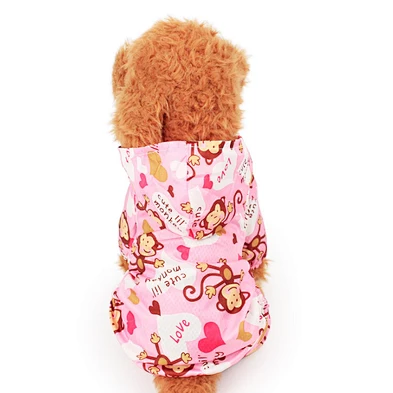 2020 Wholesale Dog Clothes Waterproof Summer Pet Dog Rain Coat
