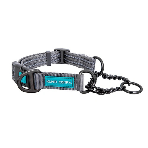 Luxury Dog Nylon Collar Wholesale Large Dog Chain Collar With Reflective Strip
