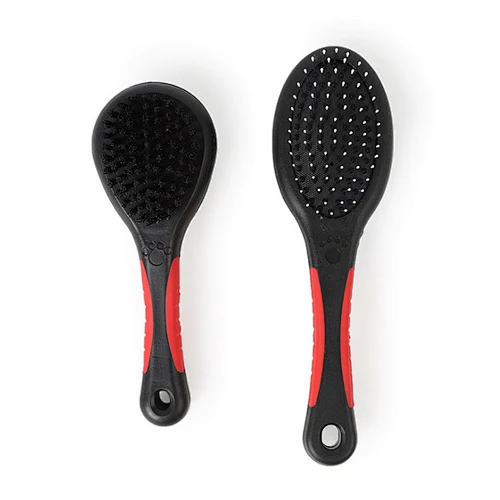 Wholesale Pet Double-sided Hair Remover Comb Brush Rubber Dog Hair Grooming Comb