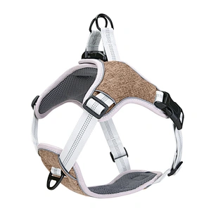 Wholesale reflective strip dog harness dog ropes big dog vest for outdoor